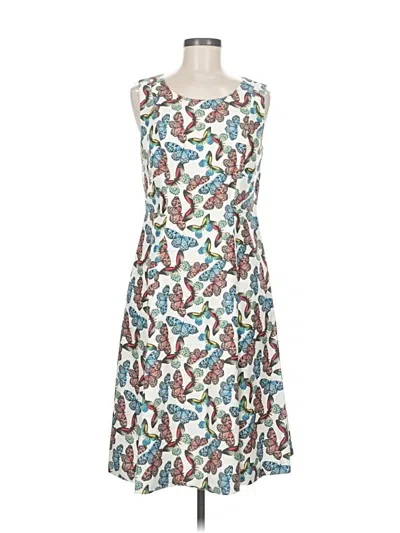 Pre-owned Talbots Casual Dress In Blue