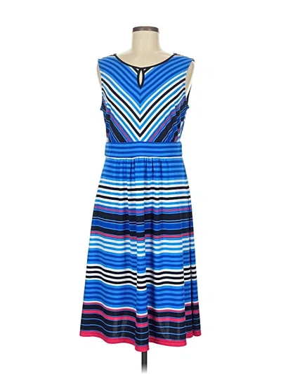 Pre-owned Talbots Casual Dress In Blue