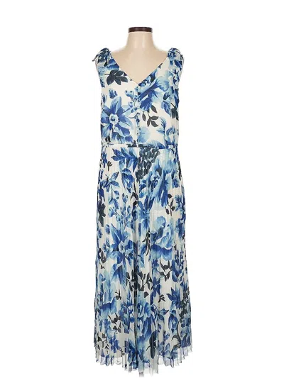 Pre-owned Talbots Casual Dress In Blue