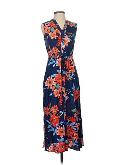 Pre-owned Talbots Casual Dress In Blue