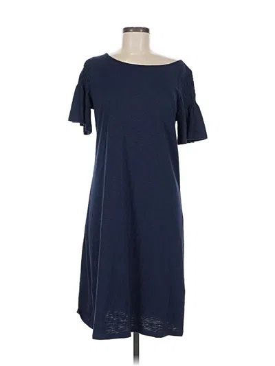 Pre-owned Talbots Casual Dress In Blue