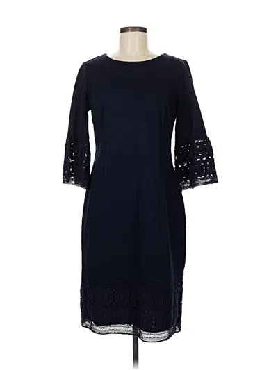 Pre-owned Talbots Casual Dress In Blue