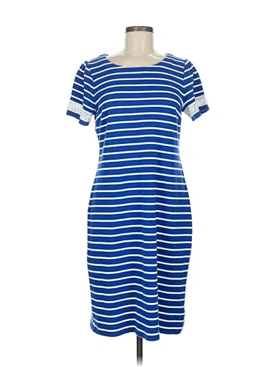Pre-owned Talbots Casual Dress In Blue