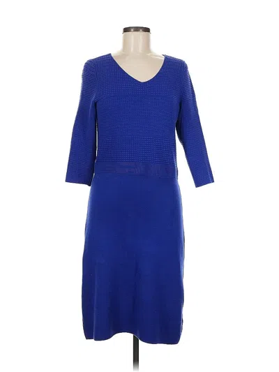 Pre-owned Talbots Casual Dress In Blue