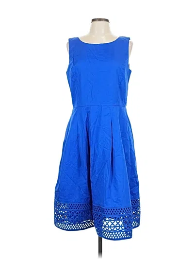 Pre-owned Talbots Casual Dress In Blue