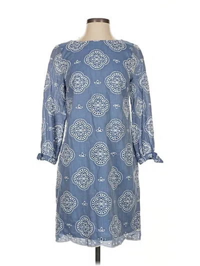 Pre-owned Talbots Casual Dress In Blue