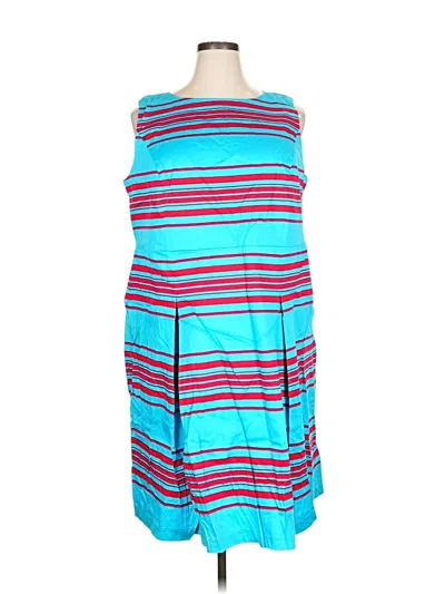 Pre-owned Talbots Casual Dress In Blue