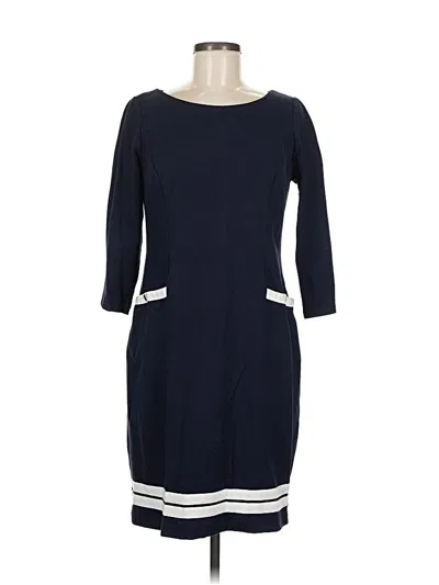 Pre-owned Talbots Casual Dress In Blue