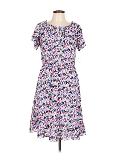 Pre-owned Talbots Casual Dress In Blue