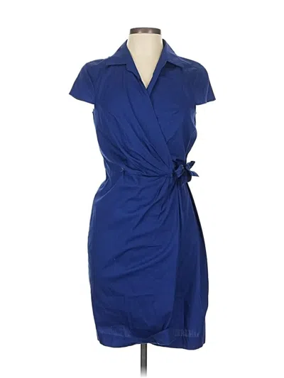 Pre-owned Talbots Casual Dress In Blue