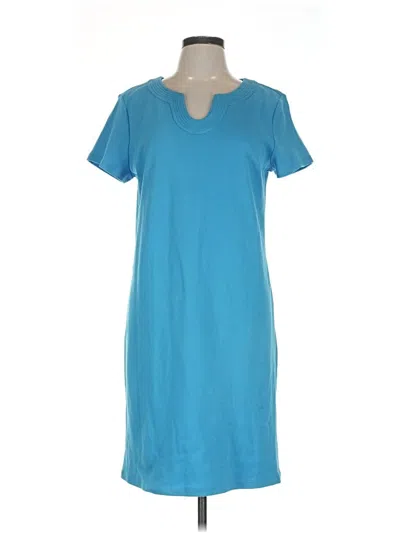 Pre-owned Talbots Casual Dress In Blue