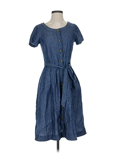 Pre-owned Talbots Casual Dress In Blue