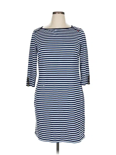 Pre-owned Talbots Casual Dress In Blue