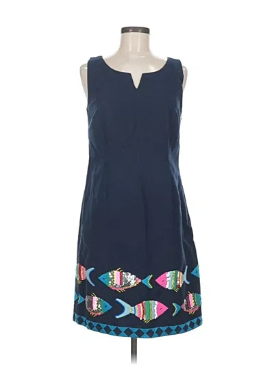 Pre-owned Talbots Casual Dress In Blue