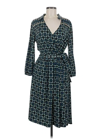Pre-owned Talbots Casual Dress In Blue