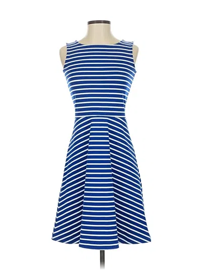 Pre-owned Talbots Casual Dress In Blue