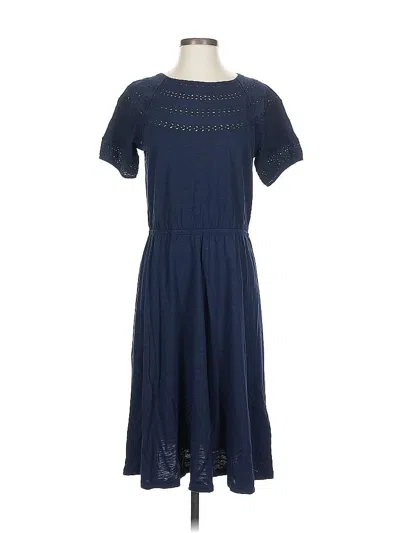 Pre-owned Talbots Casual Dress In Blue