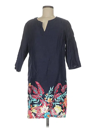 Pre-owned Talbots Casual Dress In Blue