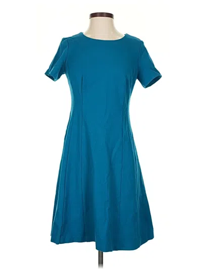 Pre-owned Talbots Casual Dress In Blue