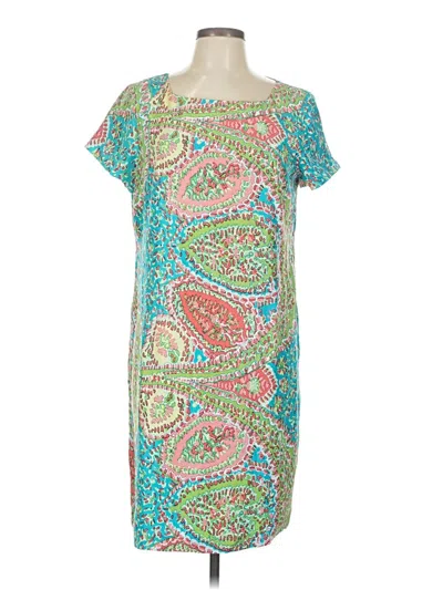 Pre-owned Talbots Casual Dress In Blue