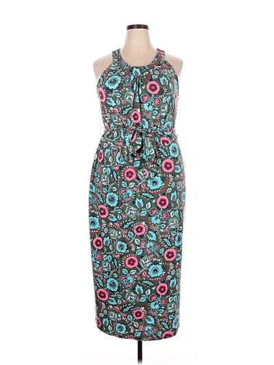 Pre-owned Talbots Casual Dress In Blue