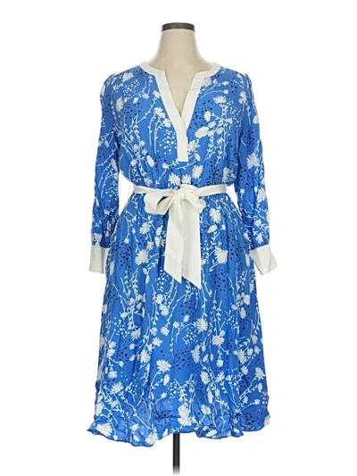 Pre-owned Talbots Casual Dress In Blue