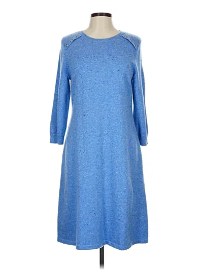 Pre-owned Talbots Casual Dress In Blue