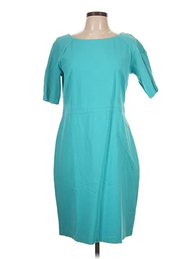 Pre-owned Talbots Casual Dress In Blue