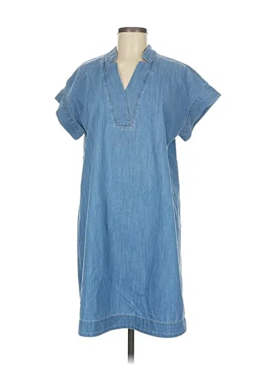 Pre-owned Talbots Casual Dress In Blue