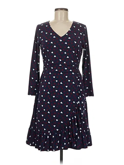 Pre-owned Talbots Casual Dress In Blue