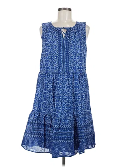 Pre-owned Talbots Casual Dress In Blue