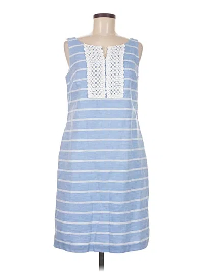 Pre-owned Talbots Casual Dress In Blue