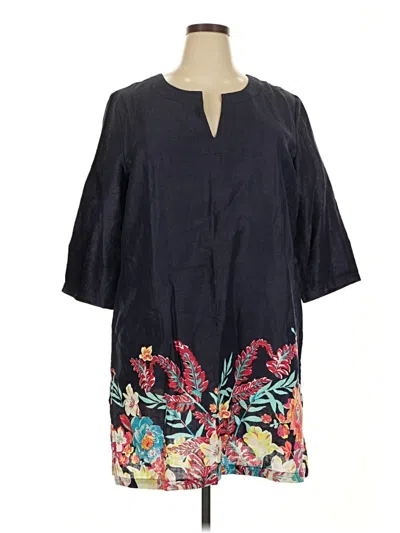 Pre-owned Talbots Casual Dress In Blue