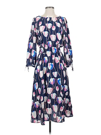 Pre-owned Talbots Casual Dress In Blue