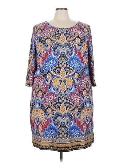 Pre-owned Talbots Casual Dress In Blue
