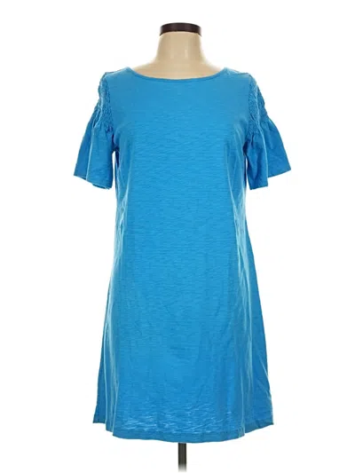 Pre-owned Talbots Casual Dress In Blue