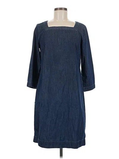 Pre-owned Talbots Casual Dress In Blue