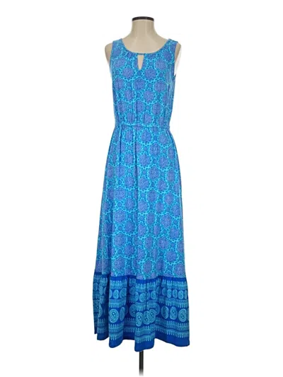 Pre-owned Talbots Casual Dress In Blue