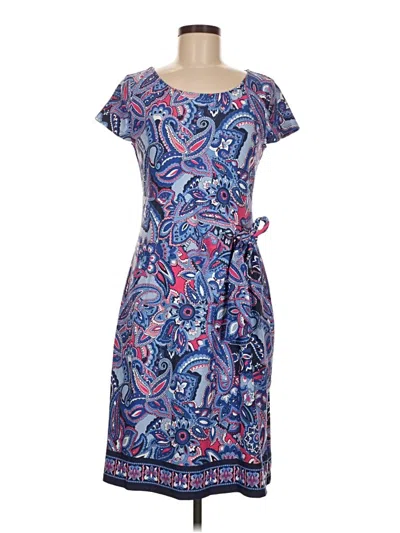 Pre-owned Talbots Casual Dress In Blue