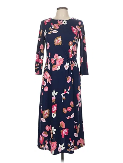 Pre-owned Talbots Casual Dress In Blue