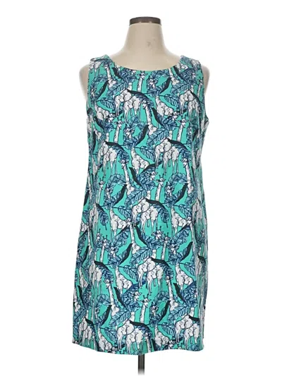 Pre-owned Talbots Casual Dress In Blue