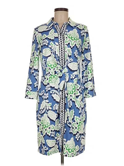 Pre-owned Talbots Casual Dress In Blue