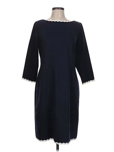 Pre-owned Talbots Casual Dress In Blue