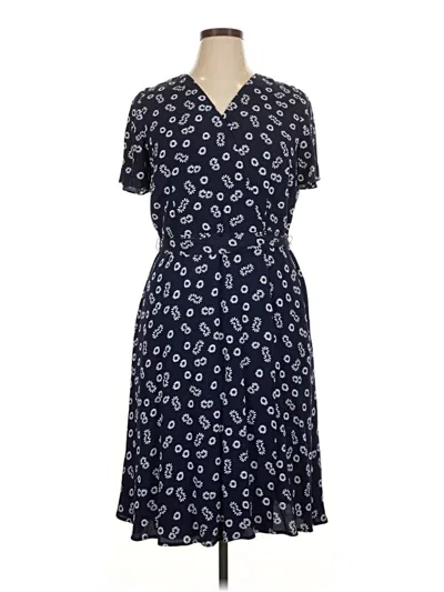 Pre-owned Talbots Casual Dress In Blue