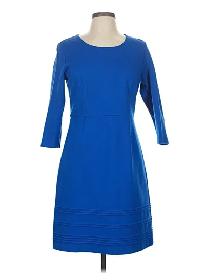 Pre-owned Talbots Casual Dress In Blue