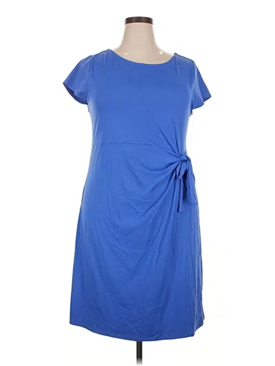 Talbots Casual Dress In Blue
