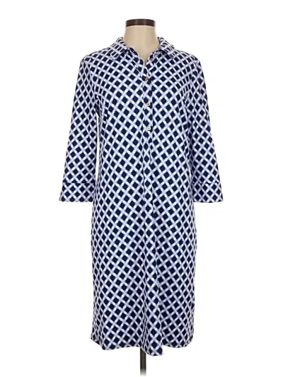 Pre-owned Talbots Casual Dress In Blue