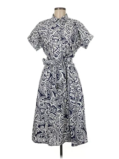 Pre-owned Talbots Casual Dress In Blue