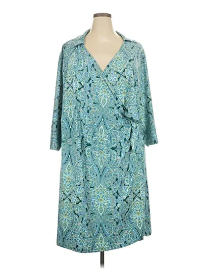 Pre-owned Talbots Casual Dress In Blue