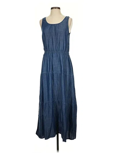 Talbots Casual Dress In Blue